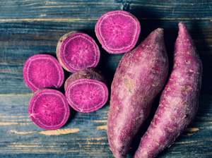 Vegetables Only: NZ Organic Kumara - Purple Dawn