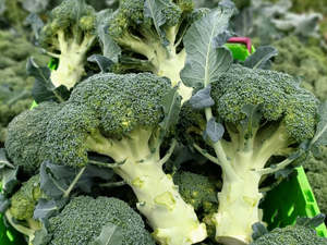 Fruit Veg: Local Organic Broccoli
