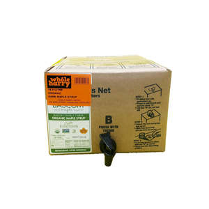 Food Service: Organic Maple Syrup Grade A Amb - Bulk 18.9L