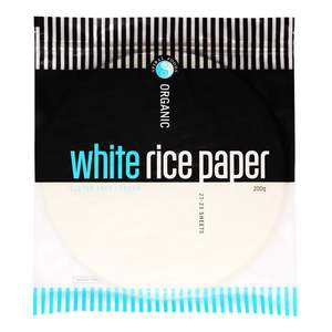 Organic White Rice Paper