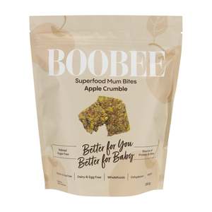 Boobee Superfoods: Superfood Mum Bites - Apple Crumble
