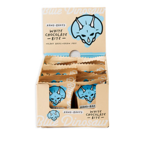 Blue Dinosaur: White Chocolate Bite