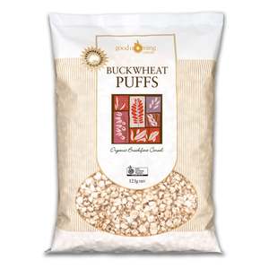Good Morning Cereal: Organic Buckwheat Puffs