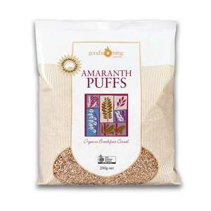 Good Morning Cereal: Organic Amaranth Puffs