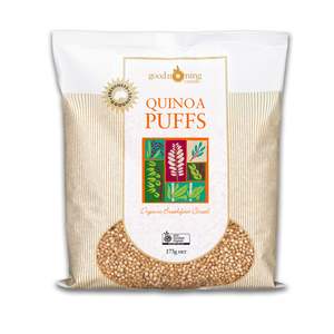Good Morning Cereal: Organic Quinoa Puffs