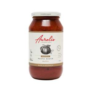 Aurelio: Organic Pasta Sauce - Basilico