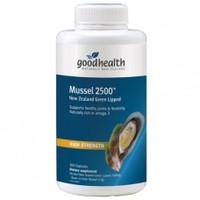 Products: Good Health Mussel 2500 300 caps Good Health