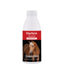 Products: Superdose Liposomal Equilyze 450ml Recovery for your Horse