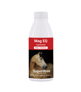 Superdose Liposomal Mag EQ Help your Horse to chill