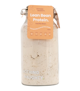 LEAN BEAN PROTEIN POWDER VANILLA 500g - NOTHING NAUGHTY - Whole Heart