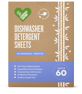 Products: GREEN CANE DISHWASHER SHEETS - Whole Heart