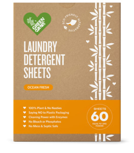 Greencane Laundry Sheets (Ocean Fresh Fragrance) – 60 Washes