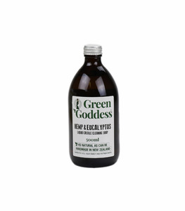 Green Goddess Hemp & Eucalyptus Liquid Castile Soap Cleaning & Dish Wash