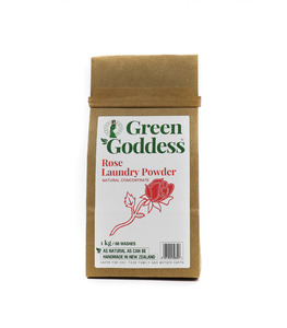Products: GREEN GODDESS LAUNDRY POWDER ROSE 1KG - Whole Heart