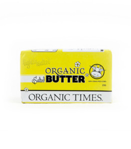 Products: Organic Salted Butter - Organic Times