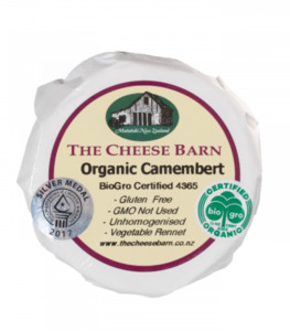 Cheese Barn Organic Camembert Cheese Board Essential