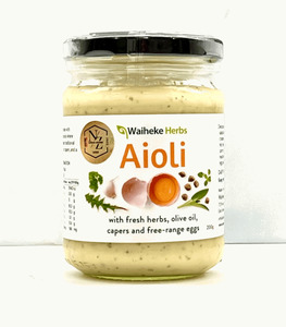 Waiheke Herbs Aioli – Fresh Herb & Capers