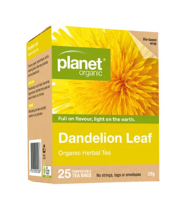 Planet Organic Dandelion Leaf Tea – 25 Tea Bags