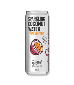 Bonsoy Passionfruit Coconut Water 330ml Rehydrate