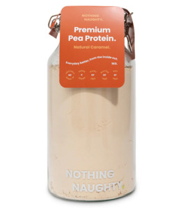 PEA PROTEIN CARAMEL - NOTHING NAUGHTY - Whole Heart