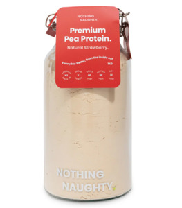 Products: PEA PROTEIN STRAWBERRY - NOTHING NAUGHTY - Whole Heart