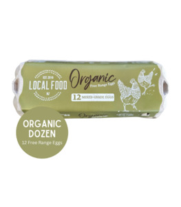 Organic Free Range Eggs – Dozen Local Food NZ