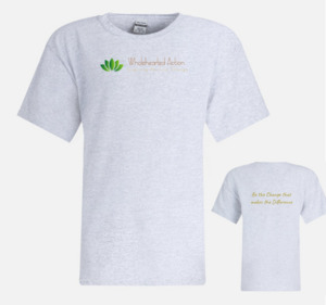 Products: Kids Tee Shirt Wholehearted Action