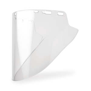 Face Protectection: Faceshield Lexan clear molded extra long