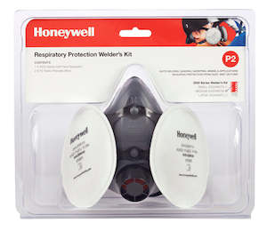 Respiratory Protection: HONEYWELL 5500 Welders kit Large -Retail pack