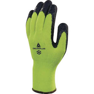 DELTAPLUS Winter lined Glove Foam Latex Coating