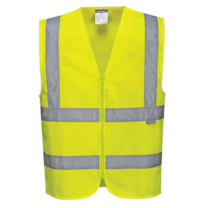 Protective Clothing: Hi-Vis Day/Night Zipped Vest (EOL)