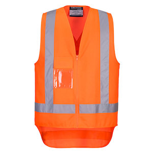 Protective Clothing: Hi-Vis Day/Night TTMC Zipped Vest