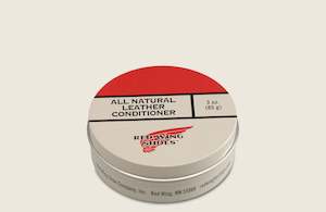 Red Wing Heritage Shoes: RED WING Heritage All Natural Leather conditioner 3oz Tin