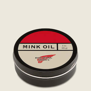 Red Wing Heritage Shoes: RED WING Mink oil 3oz (85gr)Tin