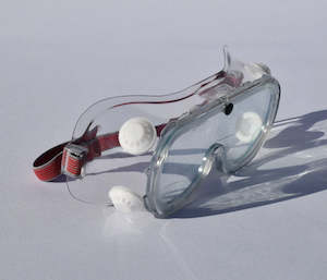 Safety Goggle: DUST/SPLASH Goggle  Clear lens