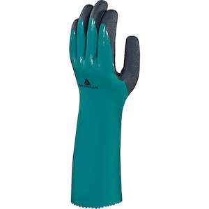 Chemical Handling: DELTAPLUS  Double Nitrile Coating Foam Nitrile Palm