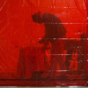 Welding Screens: WELDING CURTAIN RED