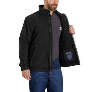 Carhartt Outerwear: Carhartt SUPERDUX Relaxed fit lightweight Mock-Neck Jacket (OJ5342)