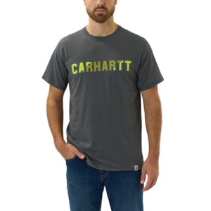 Carhartt FORCE Relaxed fit Midweight Block logo Graphic T-Shirt