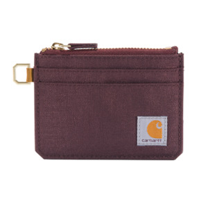 Carhartt NYLON DUCK Zippered Card Keeper Wallet
