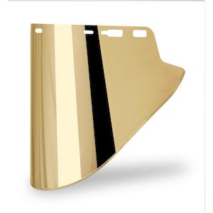 Faceshield Lexan with Goldcoat for Furnace heat