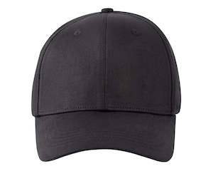 MACK Plain FITTED Polyester CURVED 6 Panel Cap X