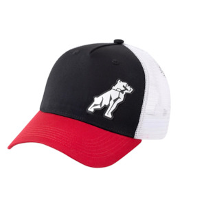 New: MACK Tri Colour Curved Brim Trucker Cap