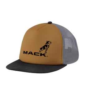 New: MACK Flat Brim Foam Tri ColourTrucker Cap