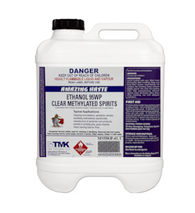 Alcohol: M95WP CLEAR METHS