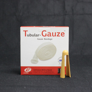 Bandages: Tubular Gauze Finger Bandage & Applicator