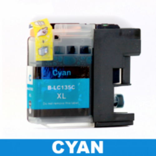 Products: Brother Compatible Ink Cartridge LC135XL Cyan