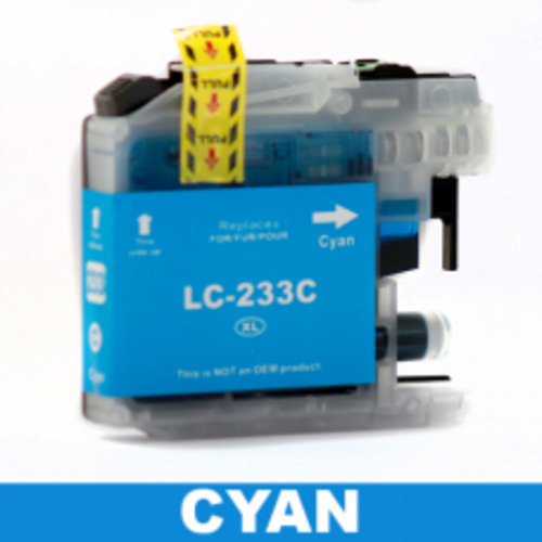 Products: Brother Compatible LC 233 Cyan