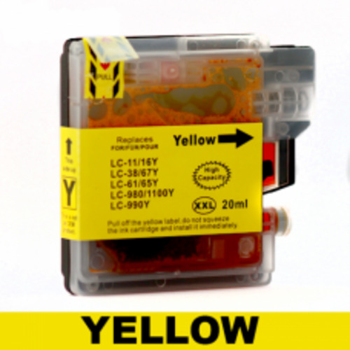 Products: Brother LC38/67 Ink Cartridge Yellow Compatible