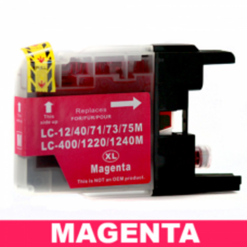 Products: Brother LC73/75/77XL Magenta Ink Cartridge Compatible